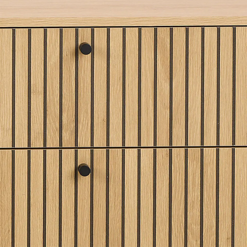 Hioshop Dylan kommode 6 lades natuur