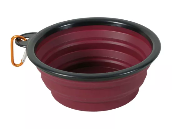 Gamelle souple en silicone rouge Bivouak 650 ml