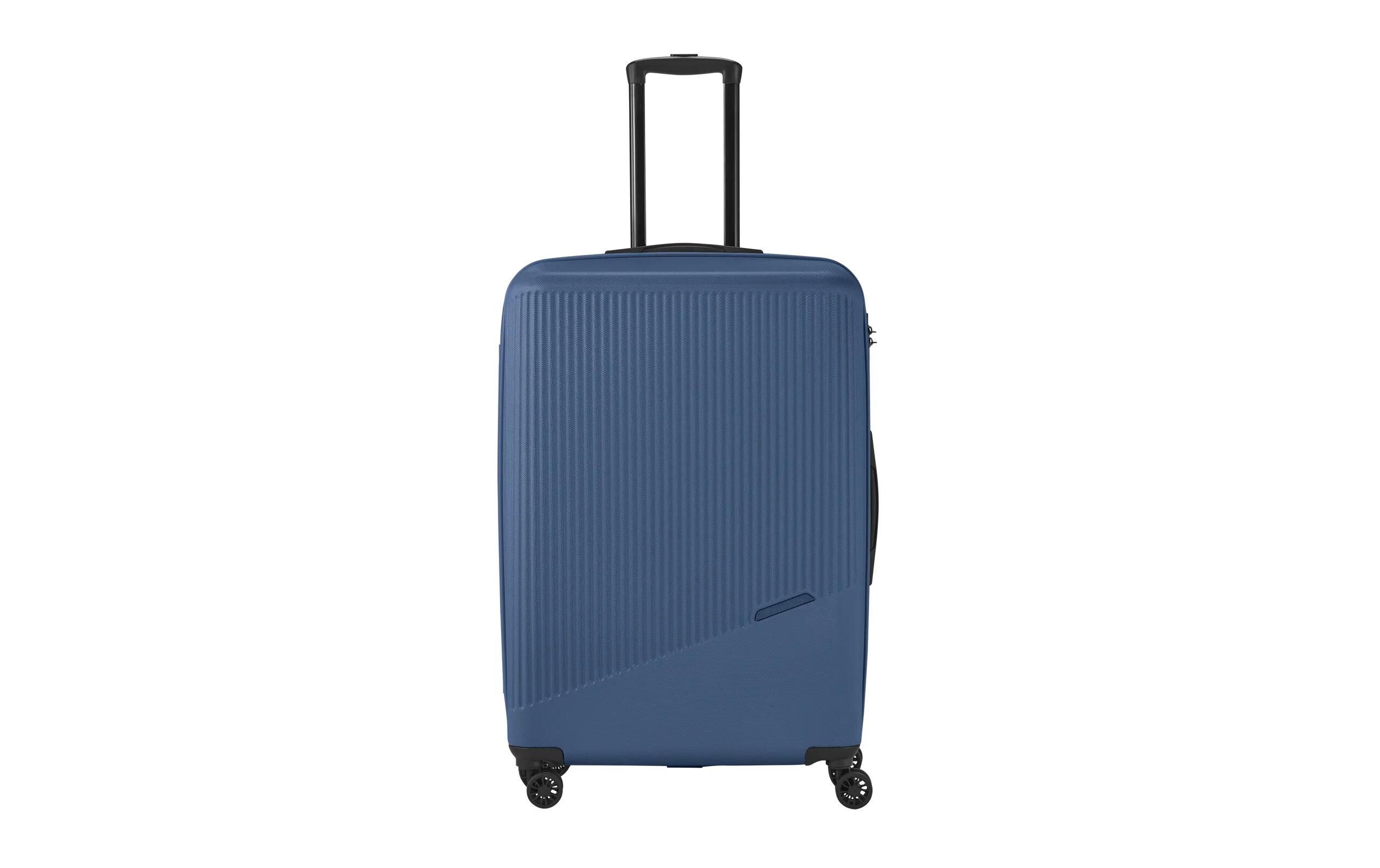 Reisekoffer BALI Trolley L Blau4-Rollen Hartschalenkoffer
