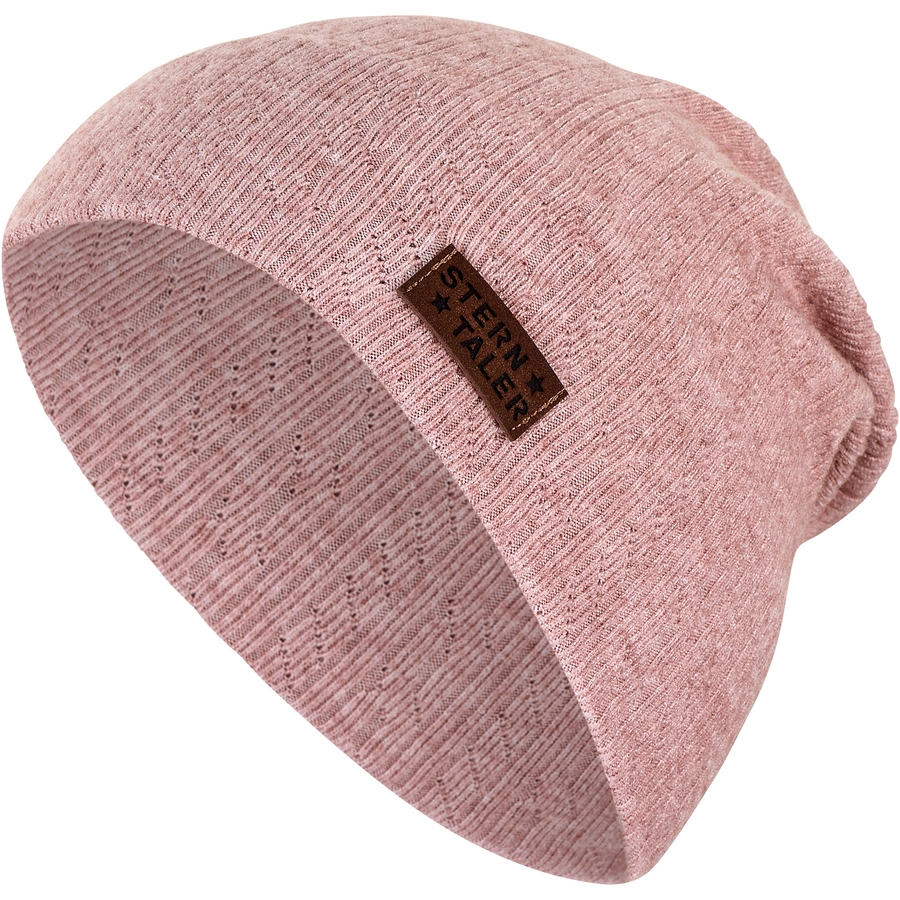 Sterntaler Beanie Struktur rosa