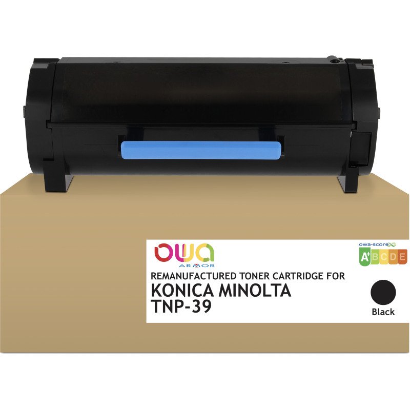 Toner remanufacturé OWA - standard - Noir - pour KONICA MINOLTA TNP-39, KONICA MINOLTA TNP-39, DEVELOP TNP-36, TNP-39