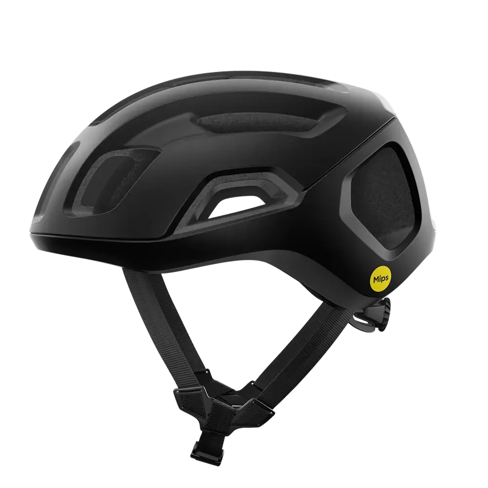 POC Ventral Air MIPS Race Fietshelm Mat Zwart/Mat Wit