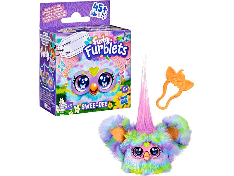Furby Funktionsplüsch Furblets Swee Dee Funktionsplüsch, Musikspielzeug