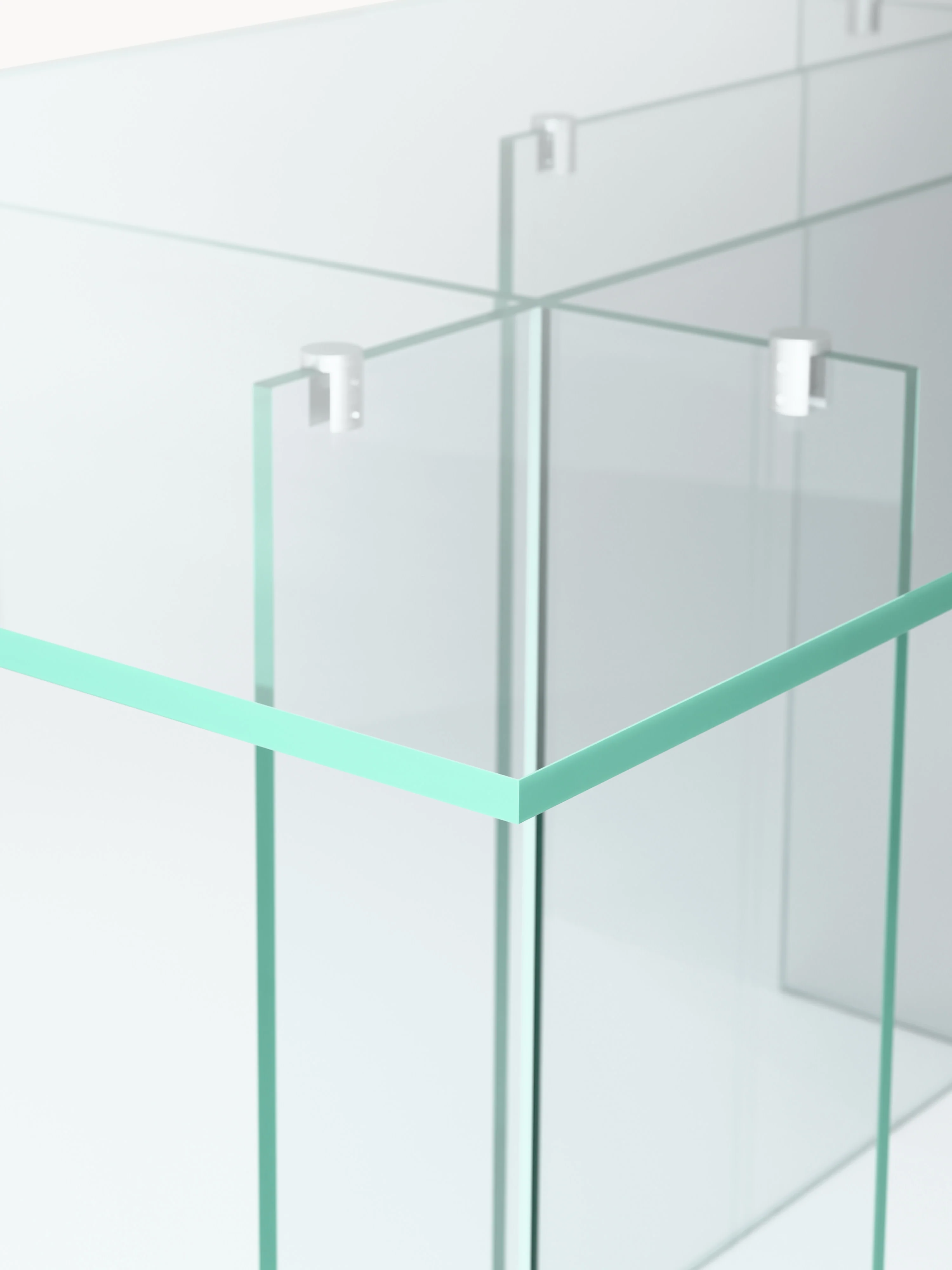 Glazen eettafel Anouk, in verschillende formaten