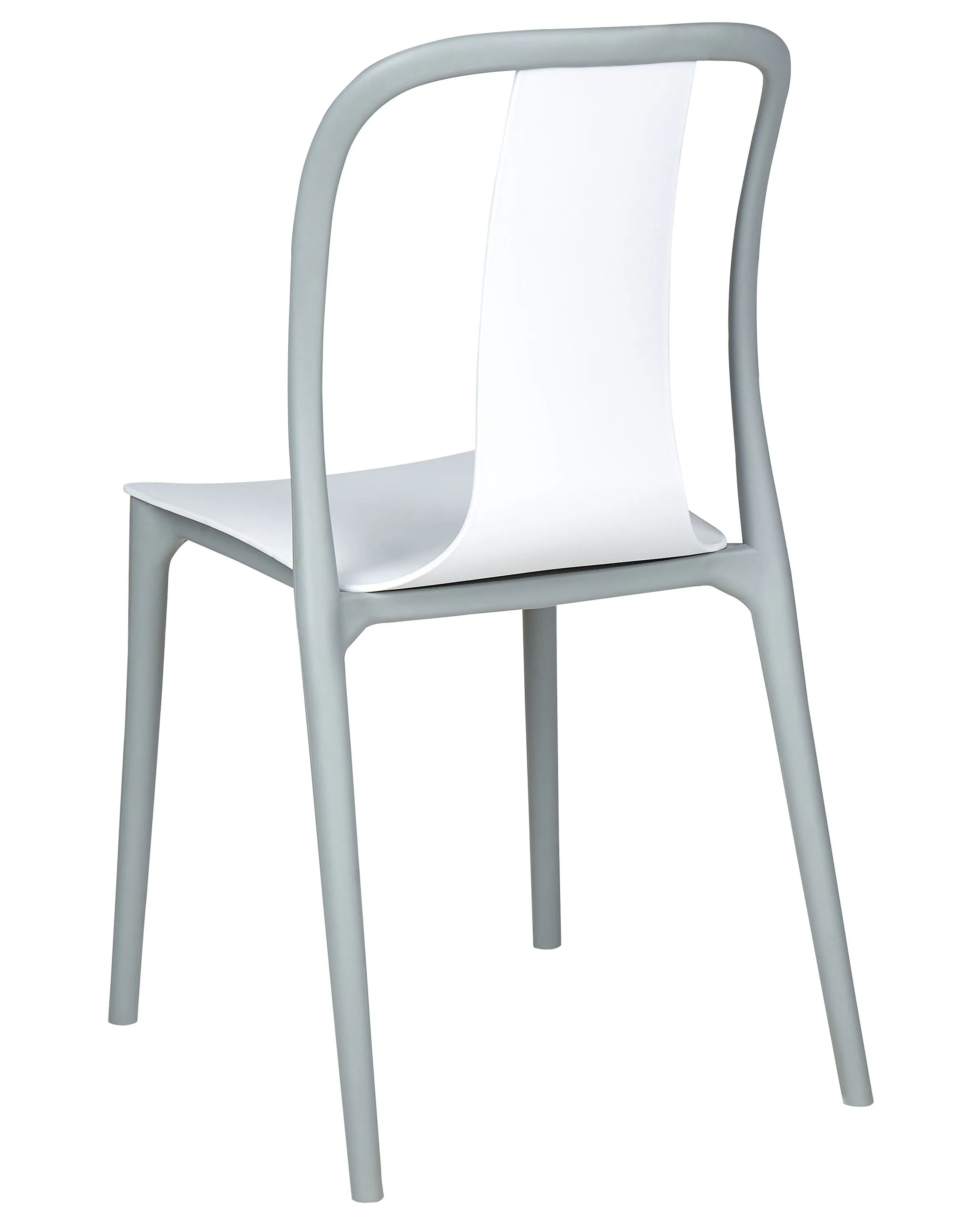 Set van 8 tuinstoelen SPEZIA Wit