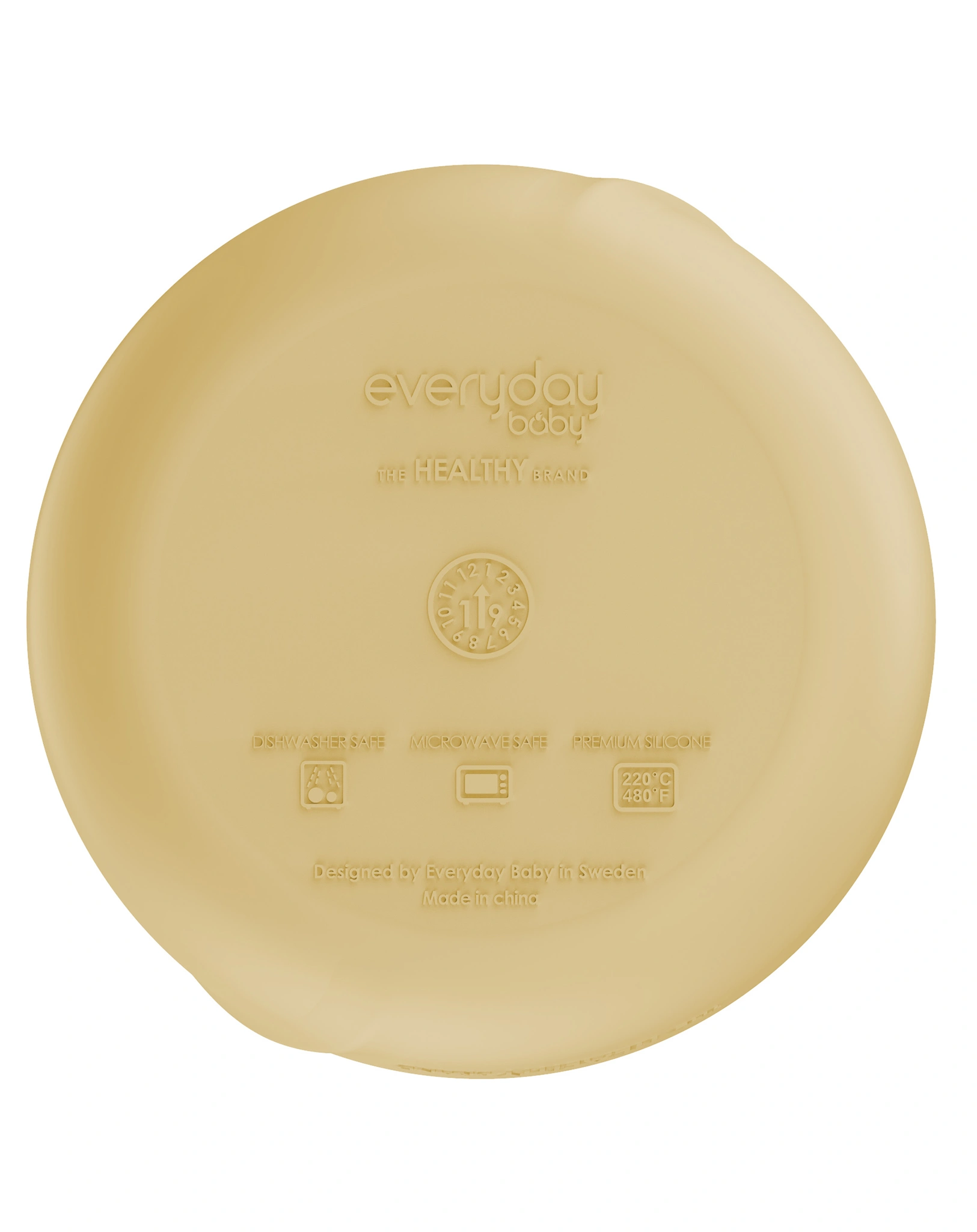 Silikon-Schälchen EVERYDAY BABY - EAT & LEARN 2er Set in gelb