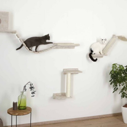 Arranhador de parede Monte Everest para gatos, bege