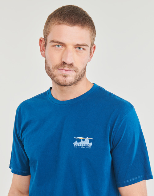 Patagonia - M'S '73 SKYLINE ORGANIC T-SHIRT - Bleu