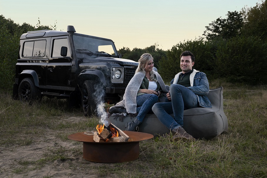 Chill-Dept. Neepawa Charcoal Outdoor zitzak bank