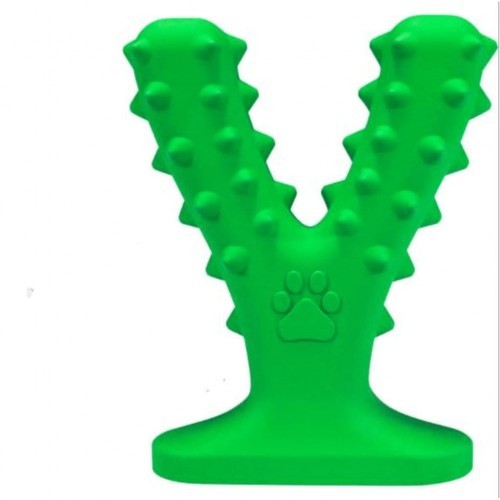 Brinquedo ecológico para limpeza dental de cães