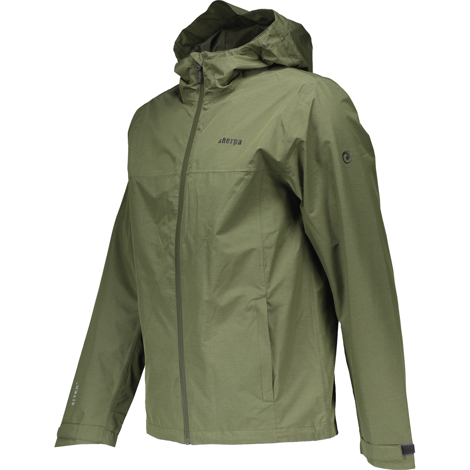 Sherpa Herren-Regenjacke Panchthar XL, olive