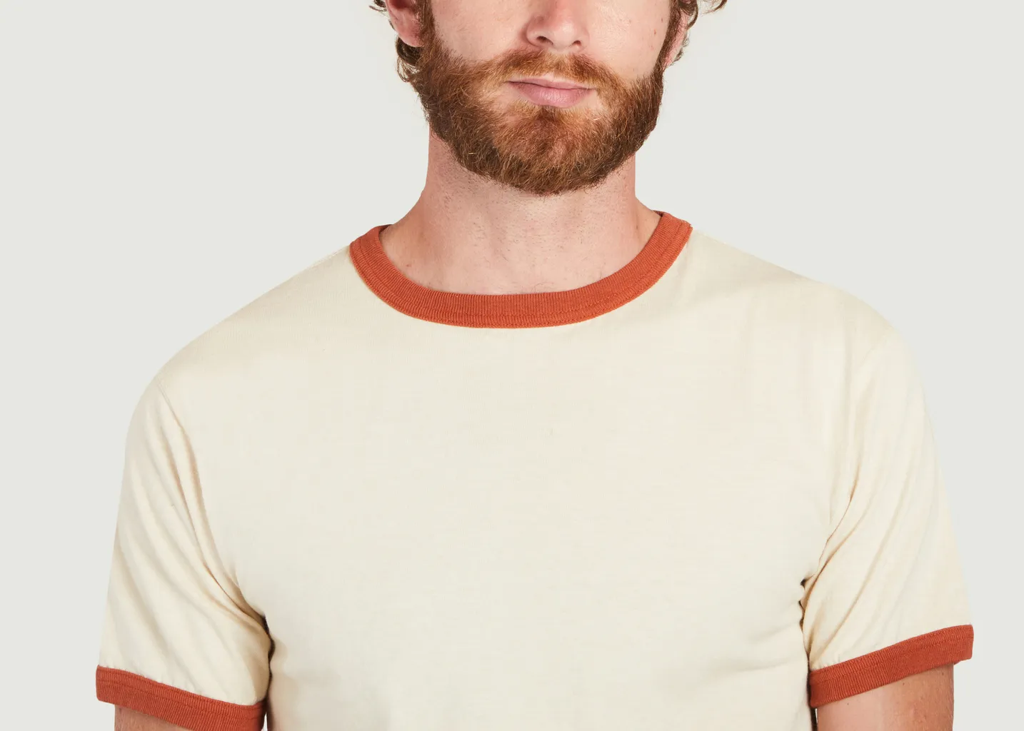 T-shirt S/S Ringer en jersey de coton Good On