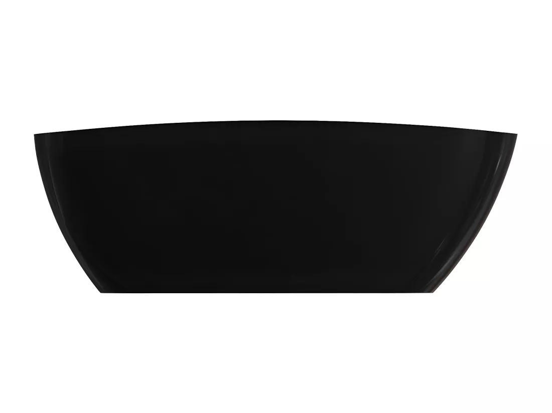 baignoire îlot OMNIRES BARCELONA M+ 156X71 CM couleur : noir et blanc finition : brillant