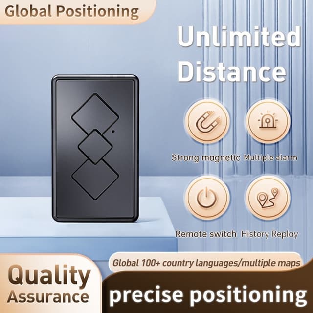 Global GPS Tracker Anti Lost 3D Street View Locator med intelligente alarmer