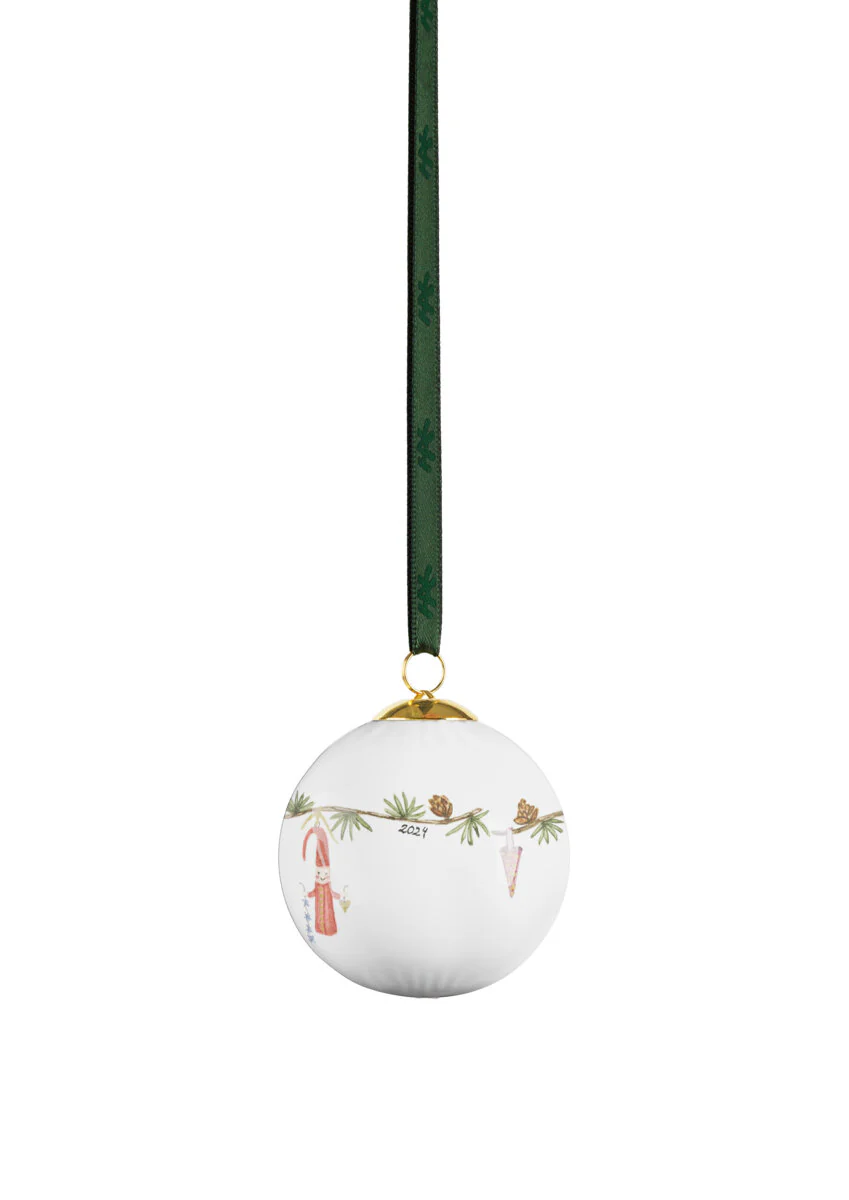 Kähler  Hammershøi Christmas julekugle, 2024 - Ø6 cm