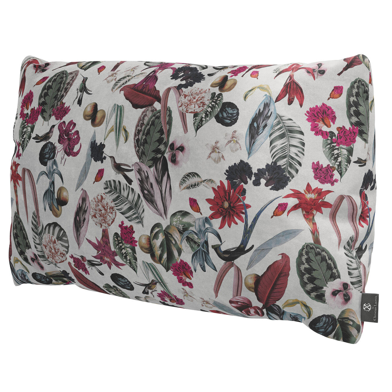 CXL by Christian Lacroix Coussin en Velours Tropical multicolore - 65x40x14 cm