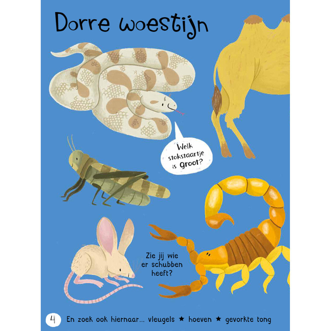 Rebo stickerboek van alles te zien! dieren