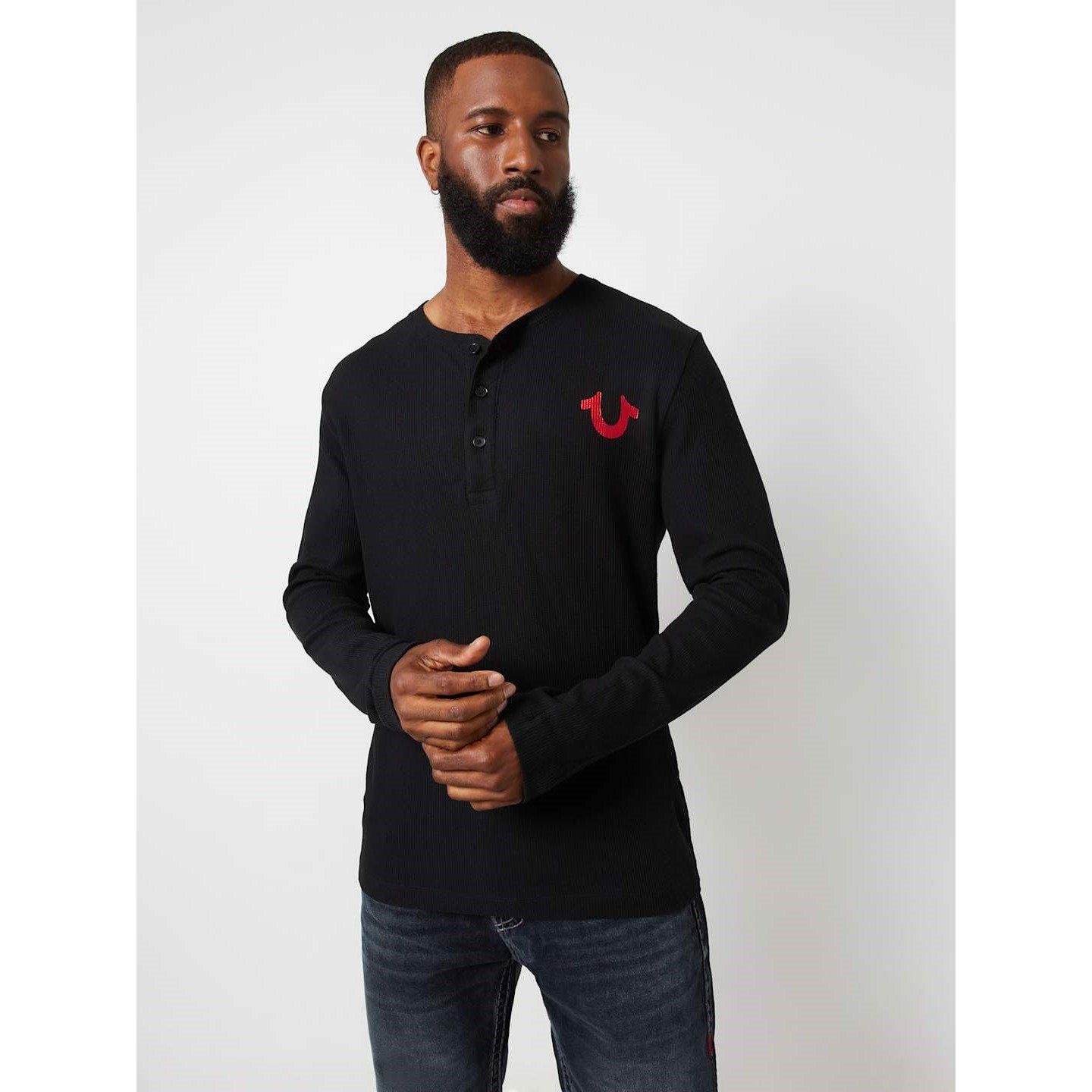True Religion Trbj Ls Henley Sn99