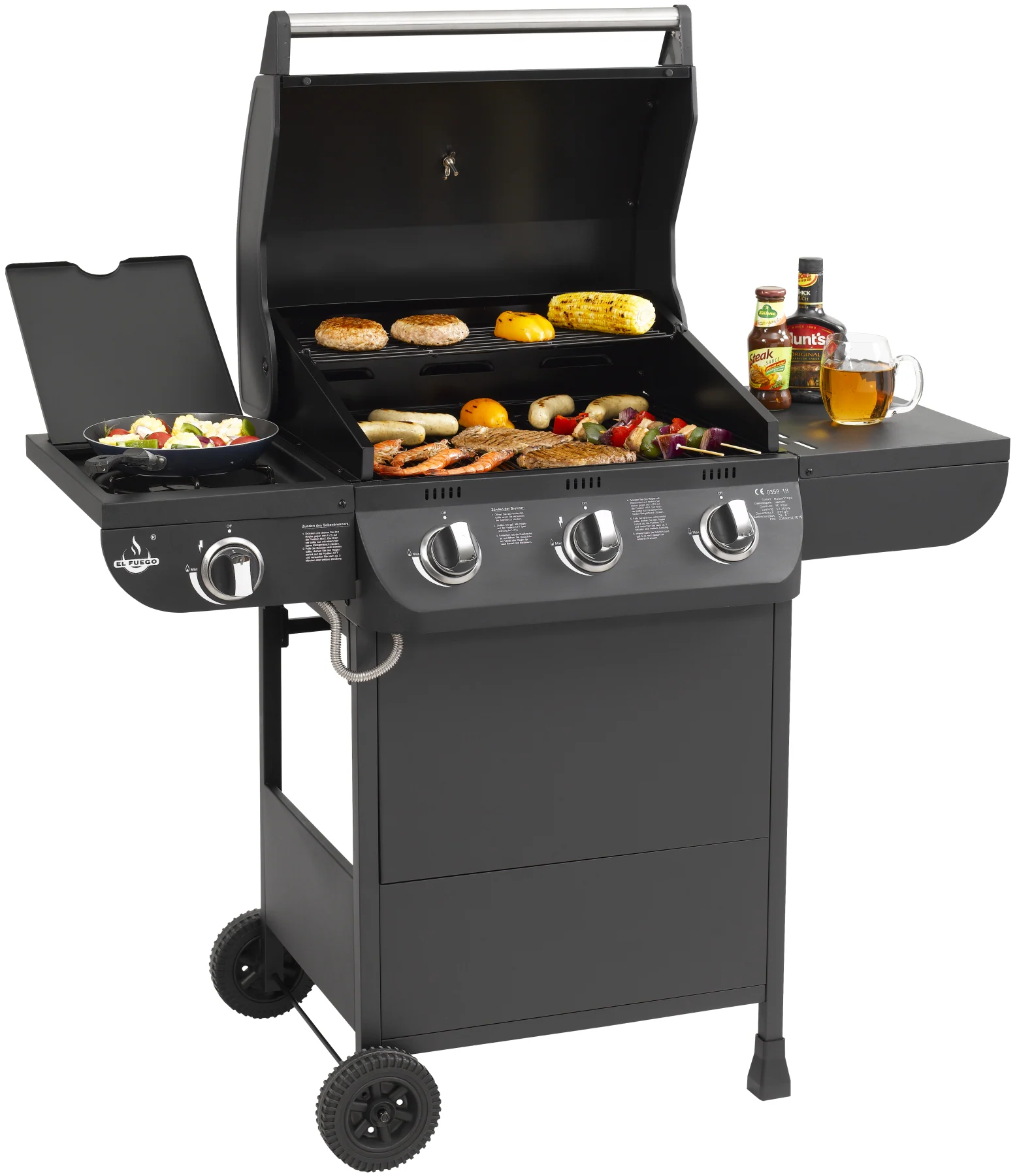 El FuegoGasgrill 