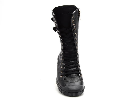 Pataugas boots bottine plates femme iratiko noir