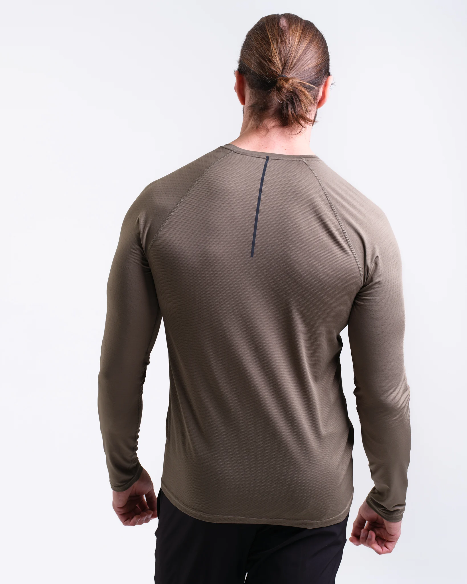 LEVITY Core Run LS M Dusty Green