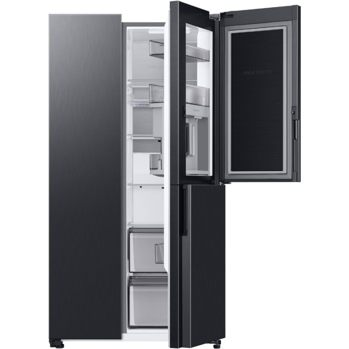 Samsung Side-by-Side RH69B8041B1/EG Premium Black Steel - interner Wassertank