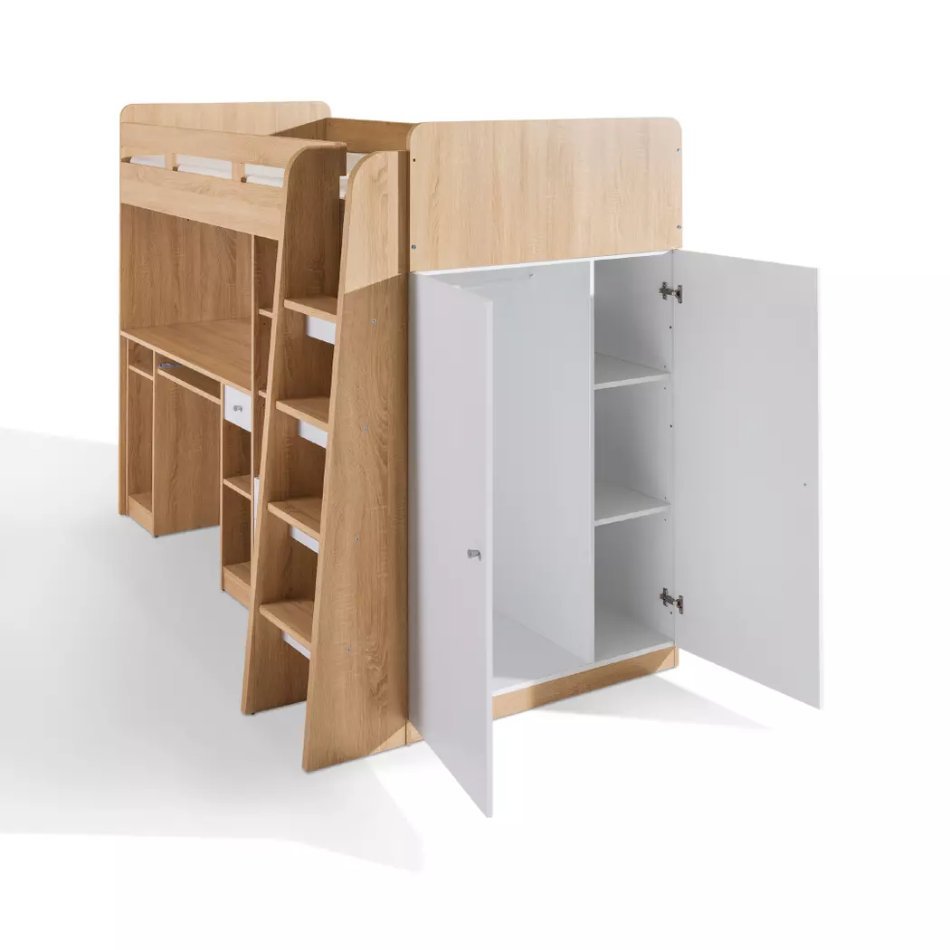 Hochbett Unit 90 x 200 cm