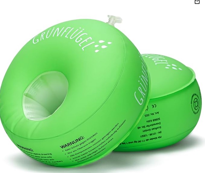 Schwimmflügel BIO-TPU Oval 1-6 Jahre/11-30 Kg