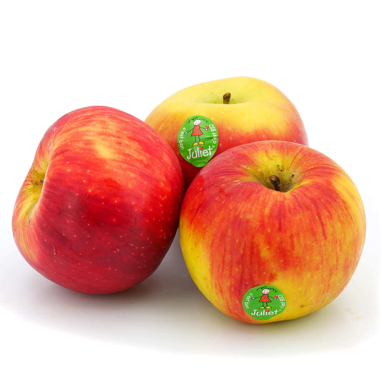 Pommes bio variété Juliet - Origine France