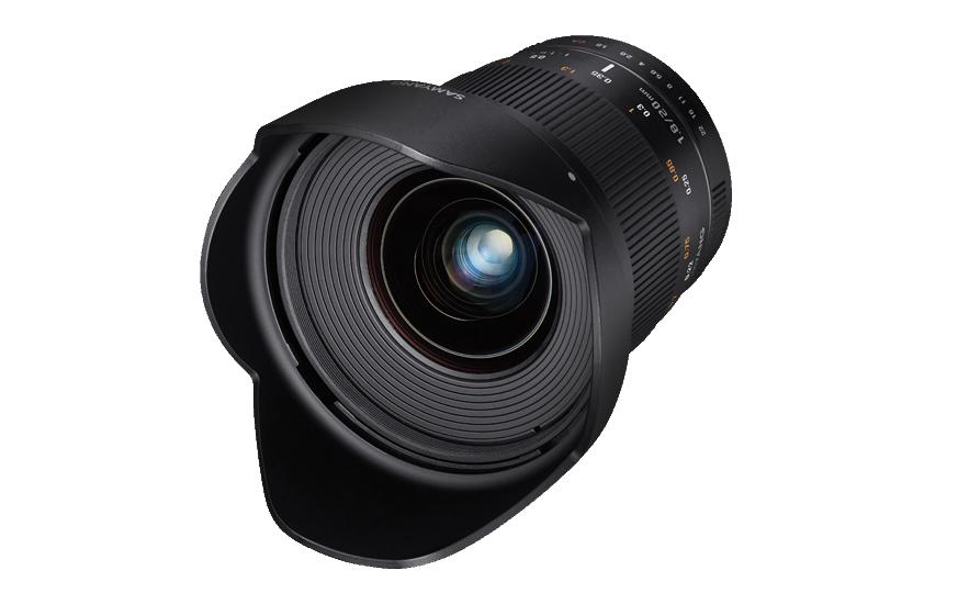 Festbrennweite 20mm F/1.8 ED AS UMC – Sony E-Mount<br>Vielseitiges Weitwinkel-Objektiv