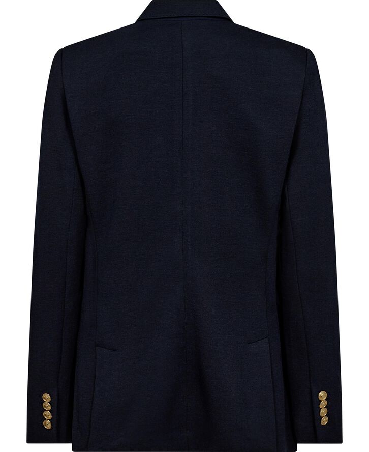 Polo Ralph Lauren Knit Double-Breasted Blazer Navy