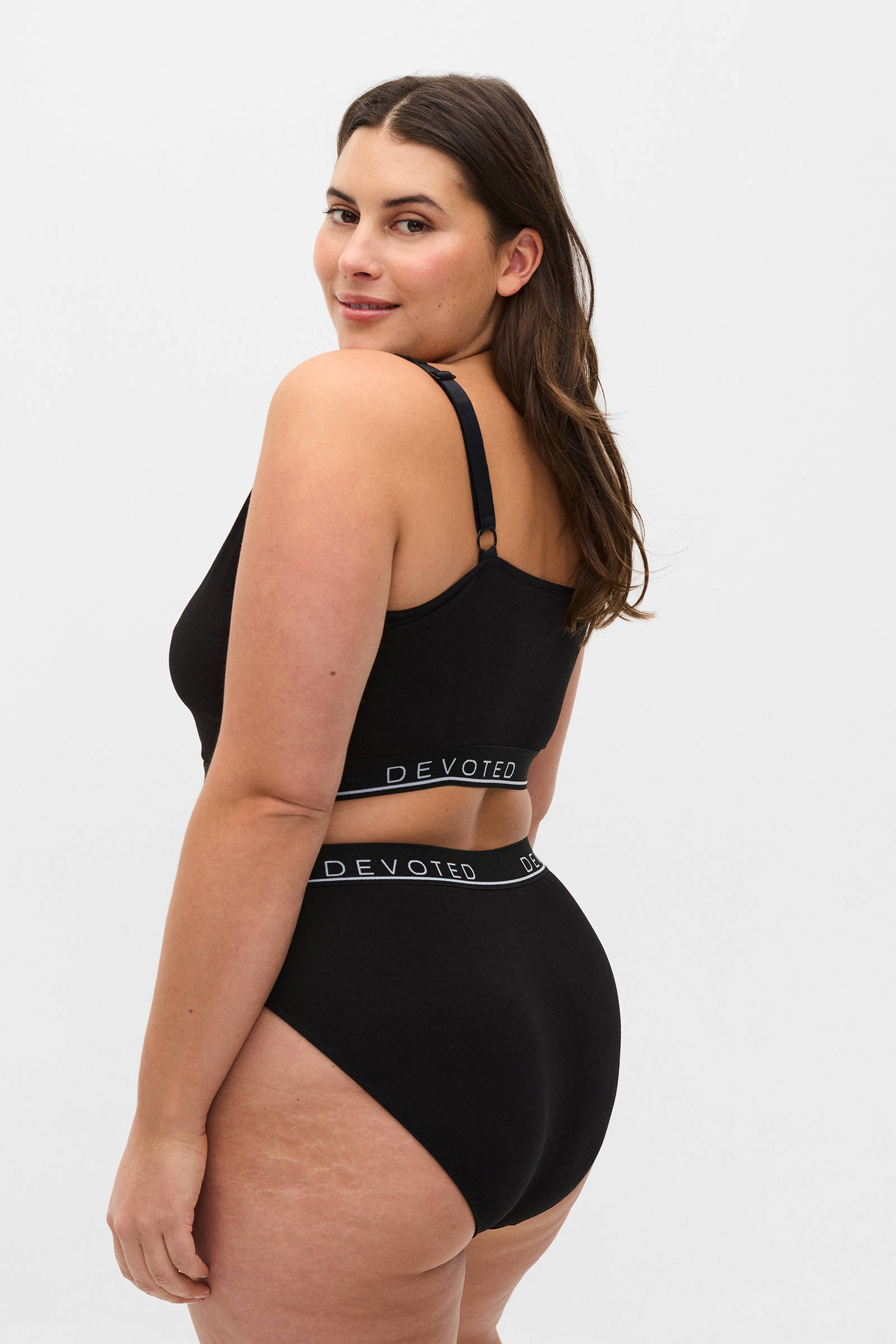 Zizzi slip LCOMFY zwart
