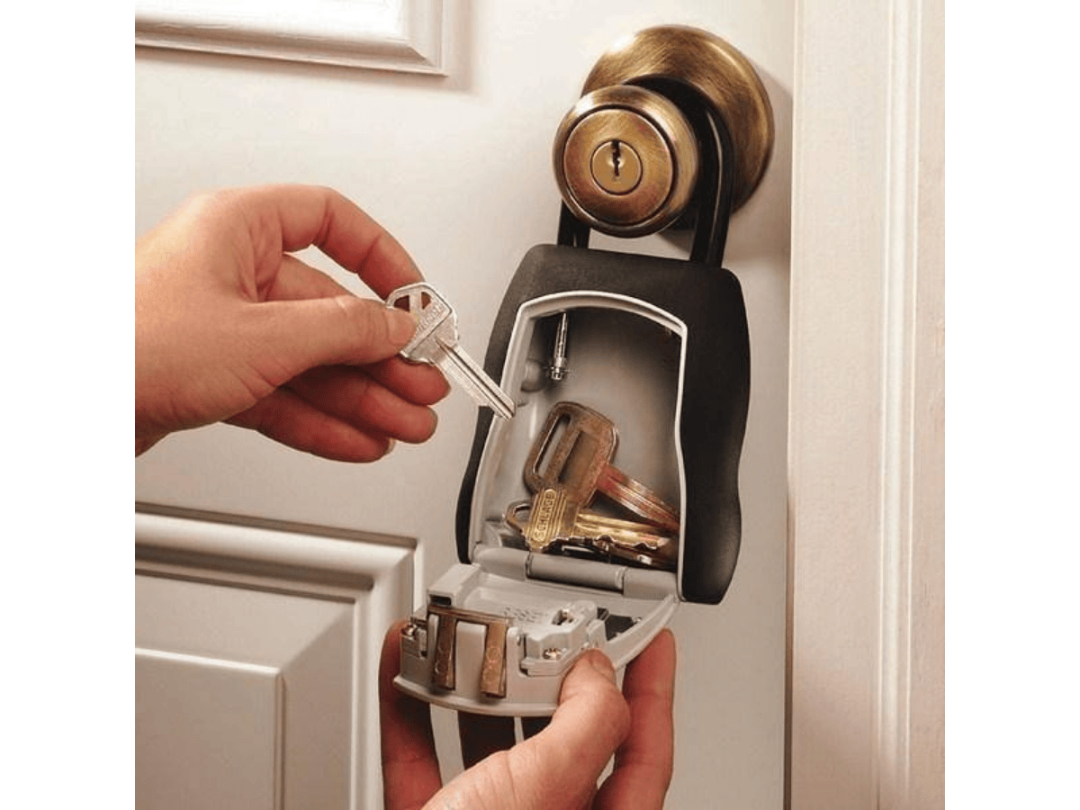 MasterLock sleutelkluis met beugel - 100 x 85 mm