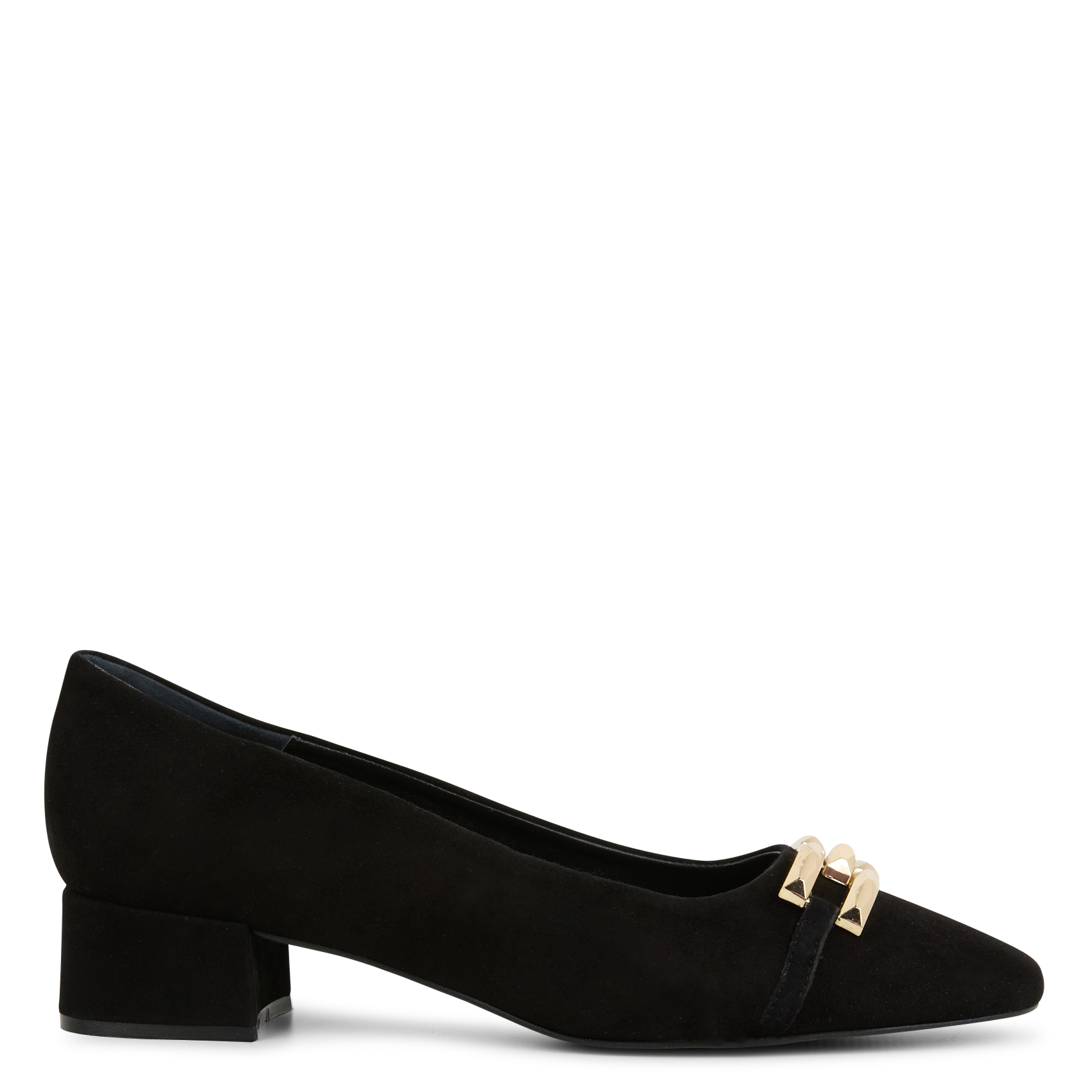 VACILLE - Escarpins en cuir velours| Noir