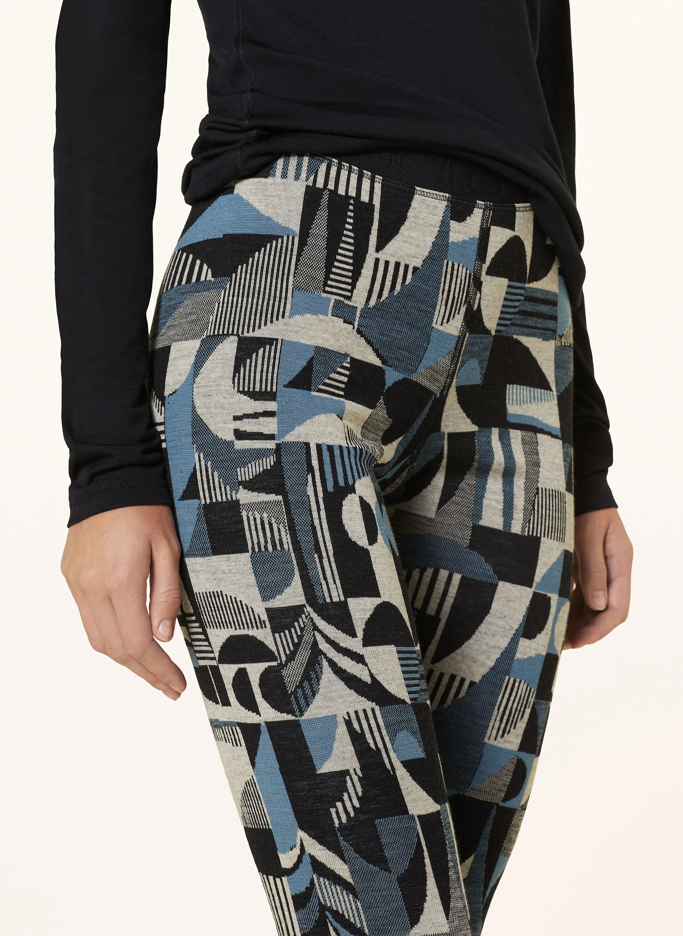 odlo Tights MERINO HERITAGE aus Merinowolle