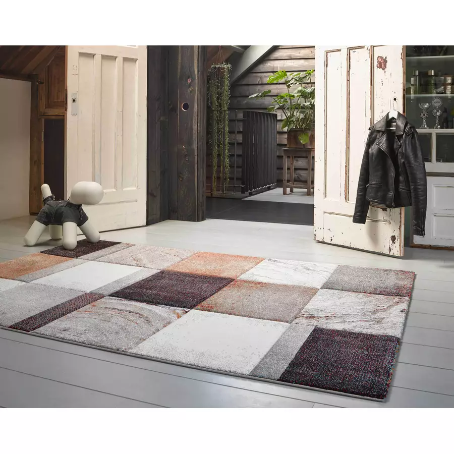 Wecon home Kurzflorteppich MIRAGE orange