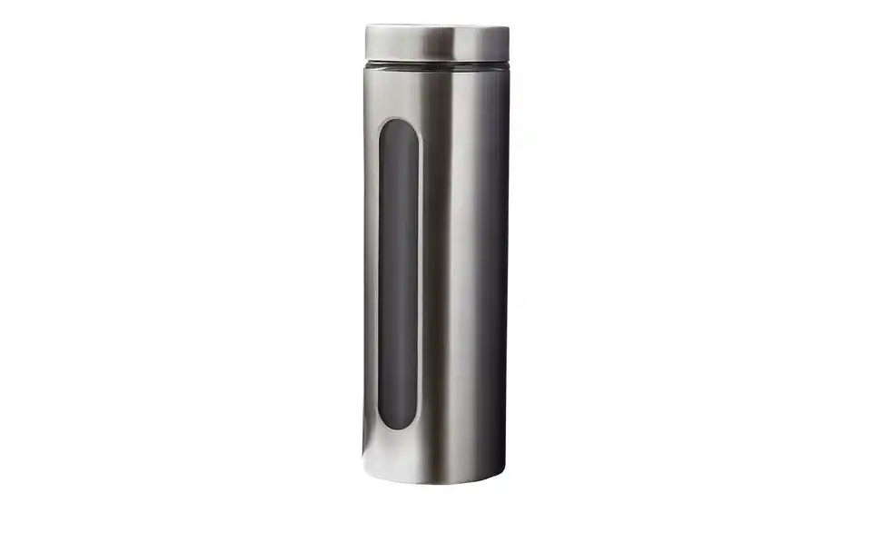for friends Aufbewahrungsdose mit Sichtfenster 30 31 cm edelstahlfarben