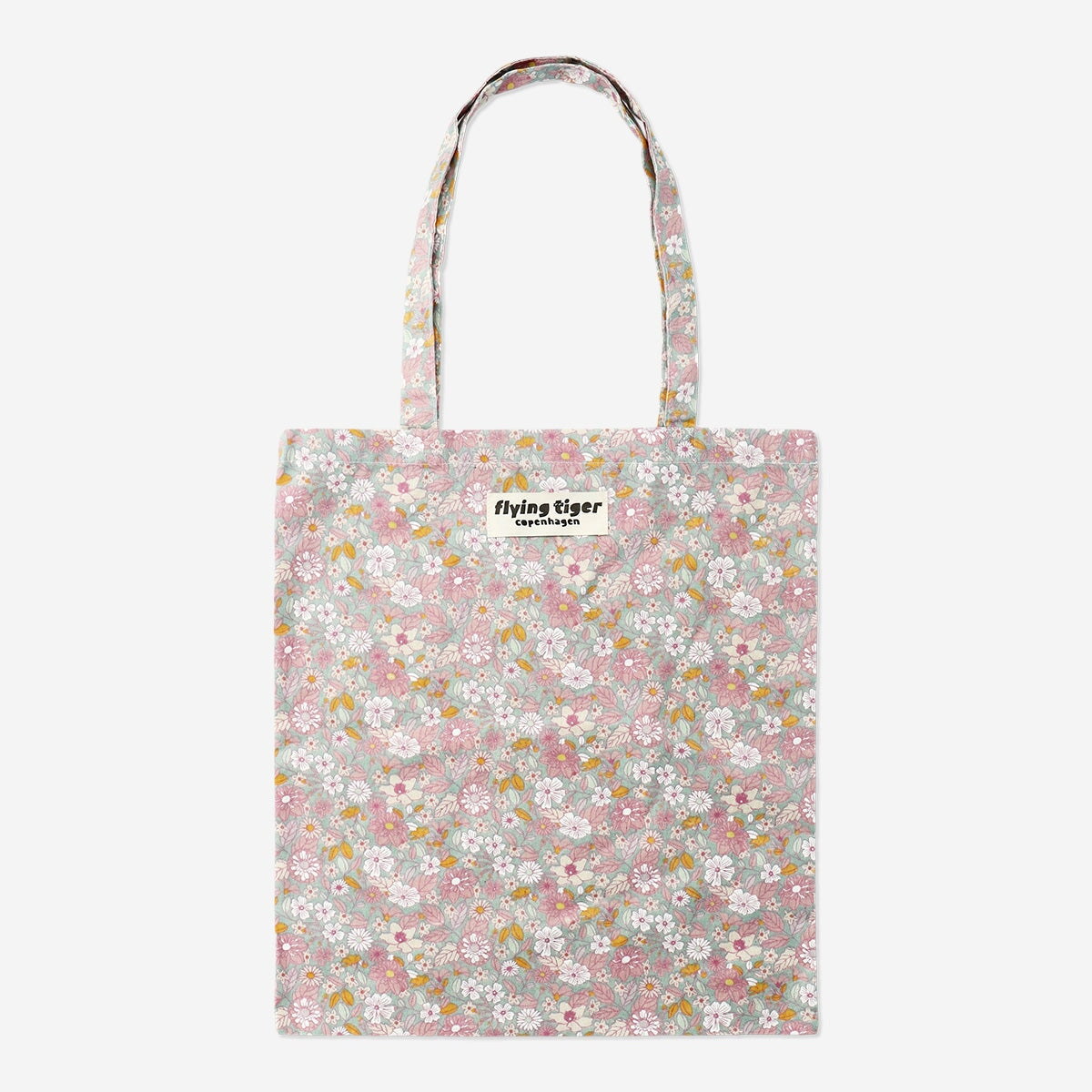 Blomstret mulepose