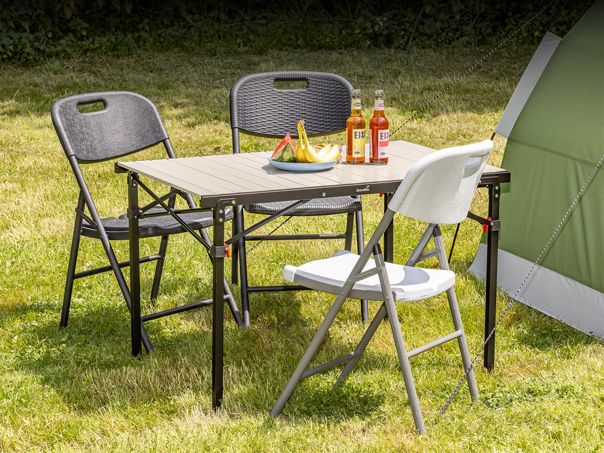 Skandika Masi campingstoelen set - 4 stuks