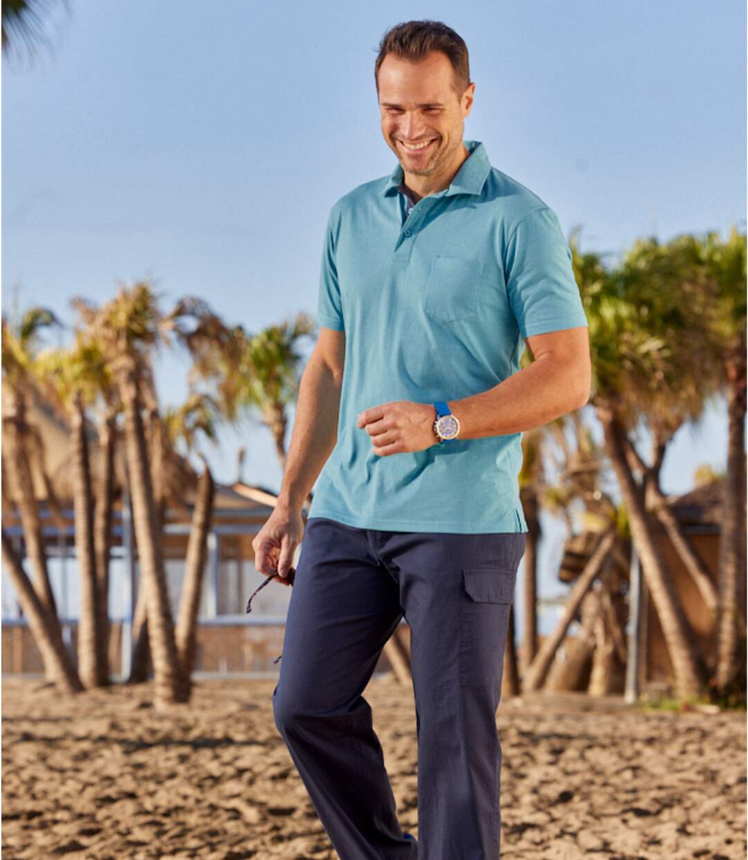 Lot de 2 Polos Sport Casual