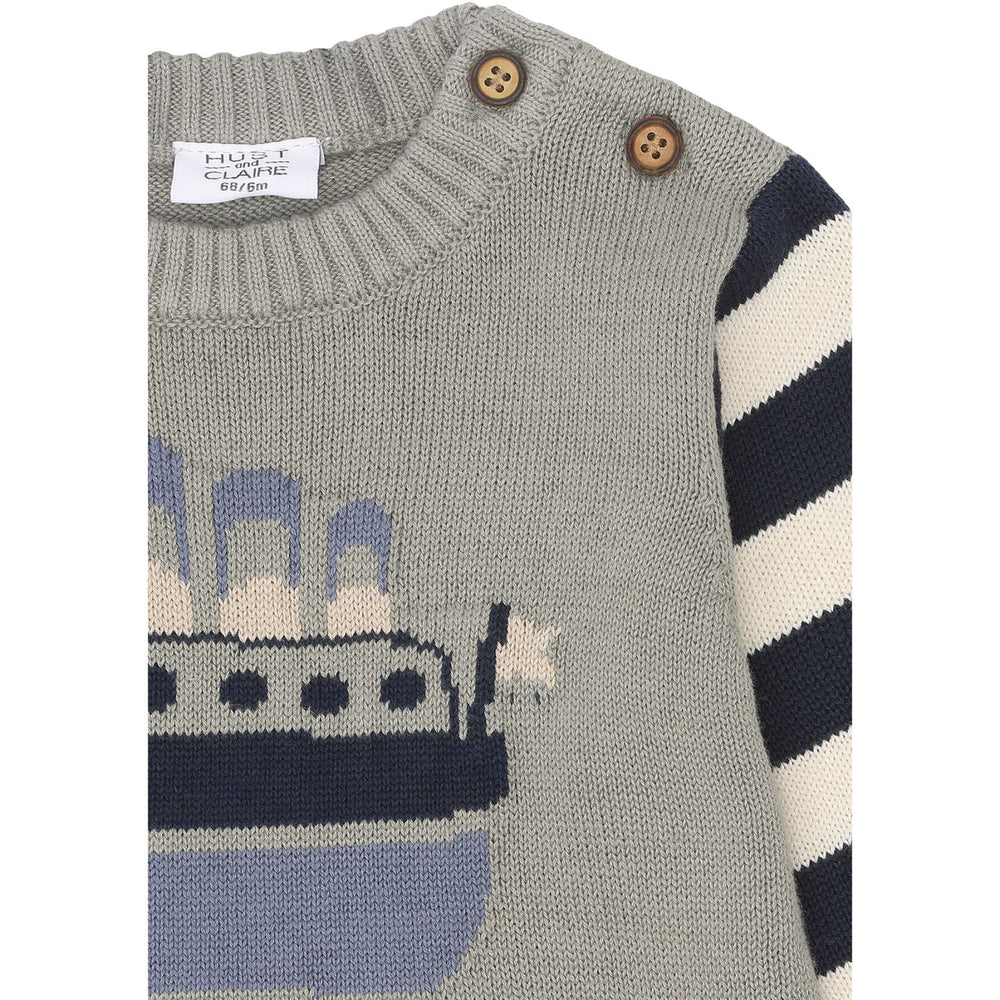 Køb Hust & Claire Seagrass Pilou Pullover