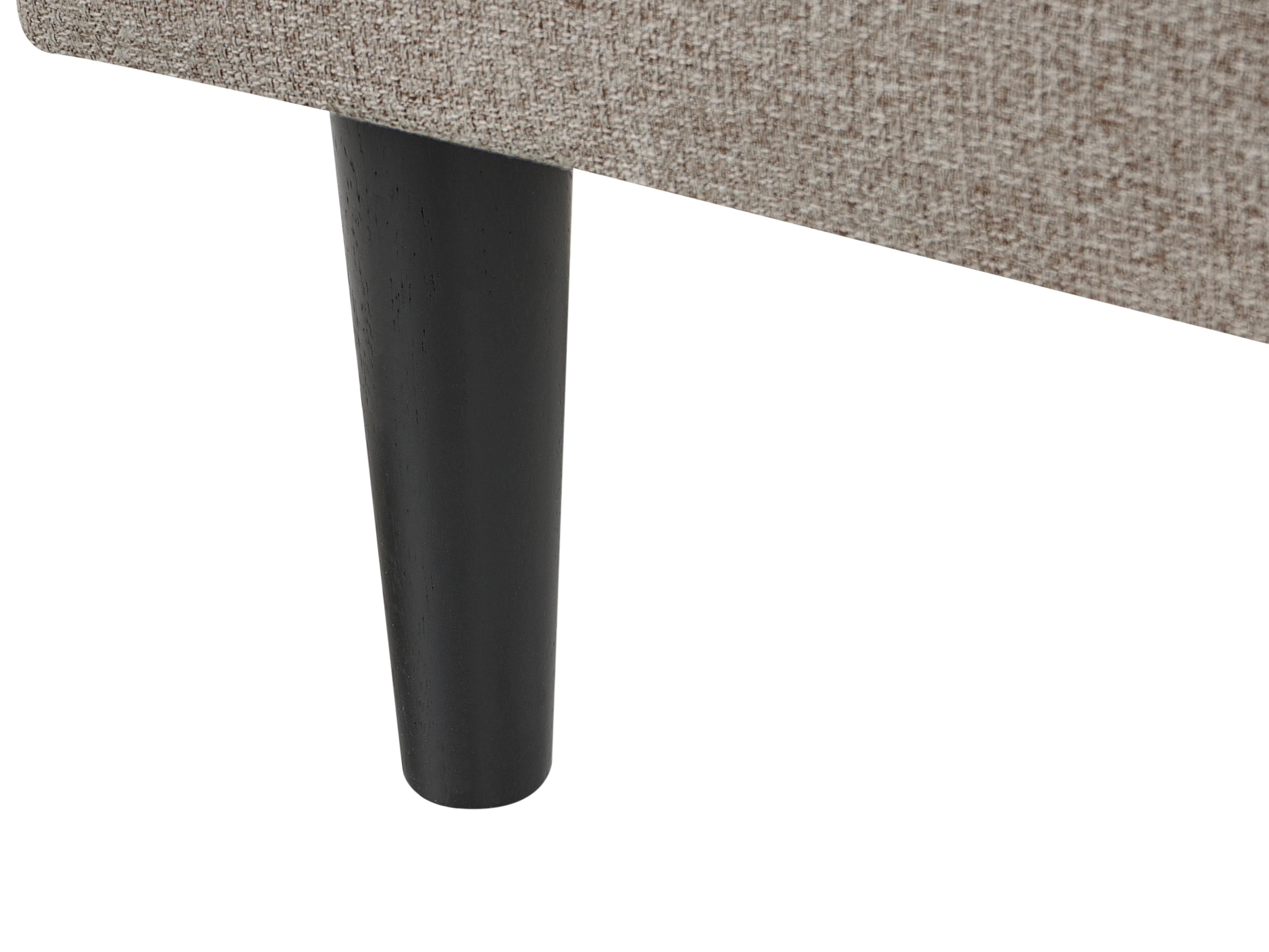 Rechtszijdige chaise longue YVOIRE Stof Beige