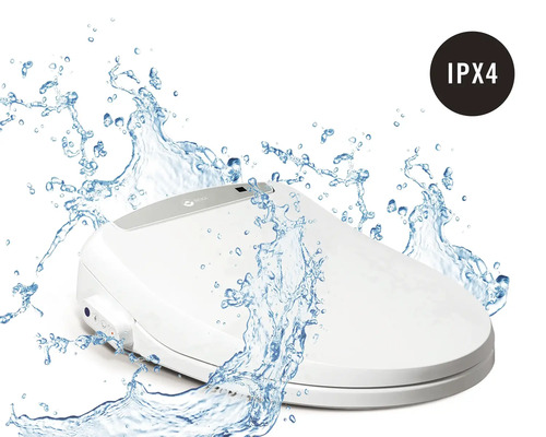 REIKA Premium Douche Toiletzitting SANO wit met afstandsbediening
