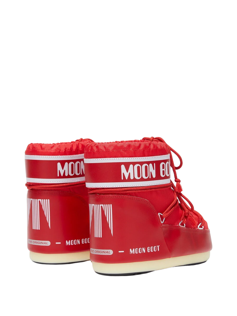 MOON BOOT  Icon Low Nylon støvle - rød