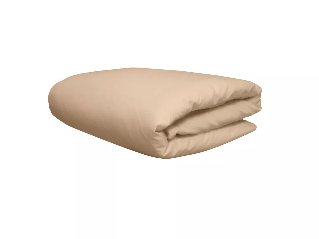 Housse de couette bébé gris mastic 100% coton biologique 80x120