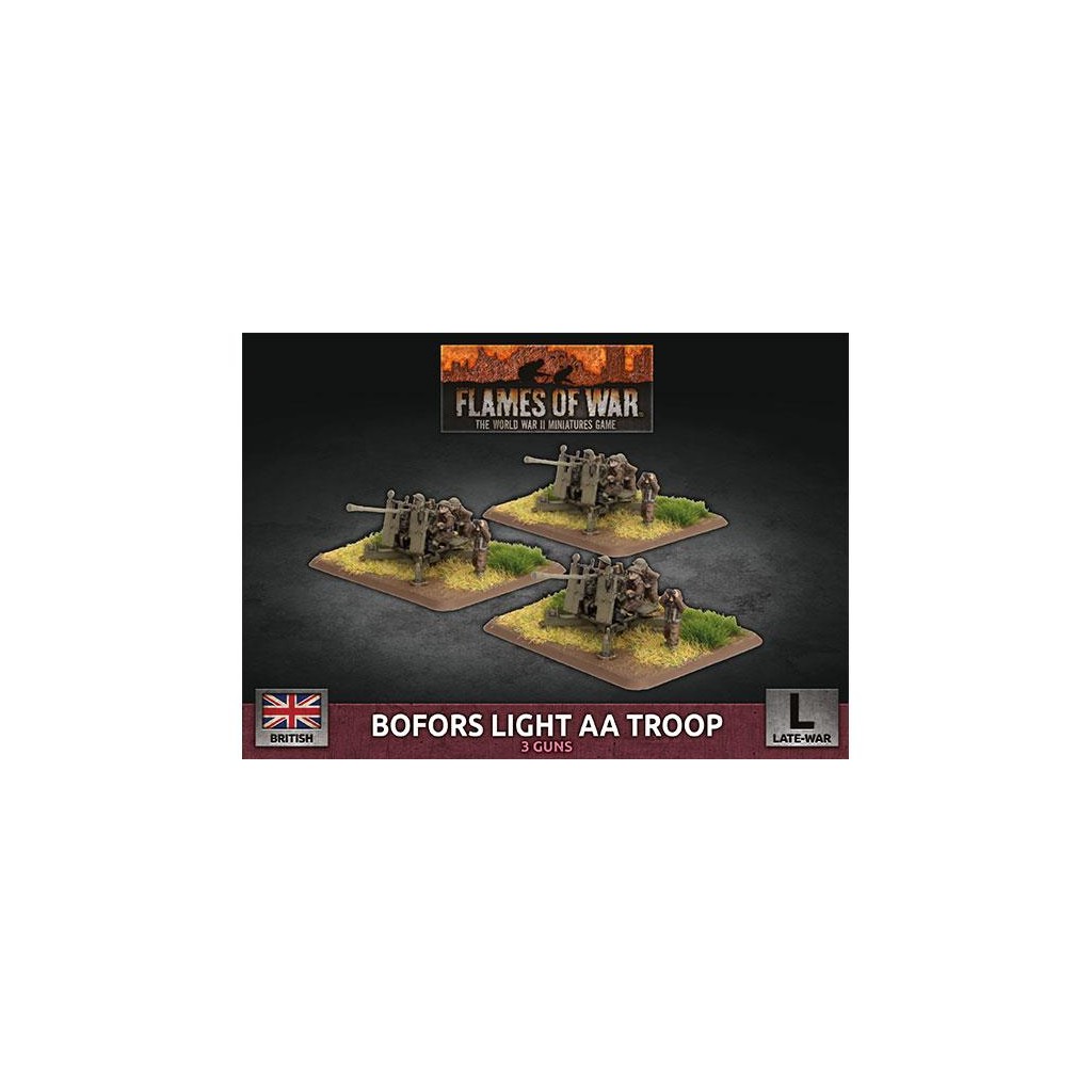 Flames of War - Bofors Light AA Troop