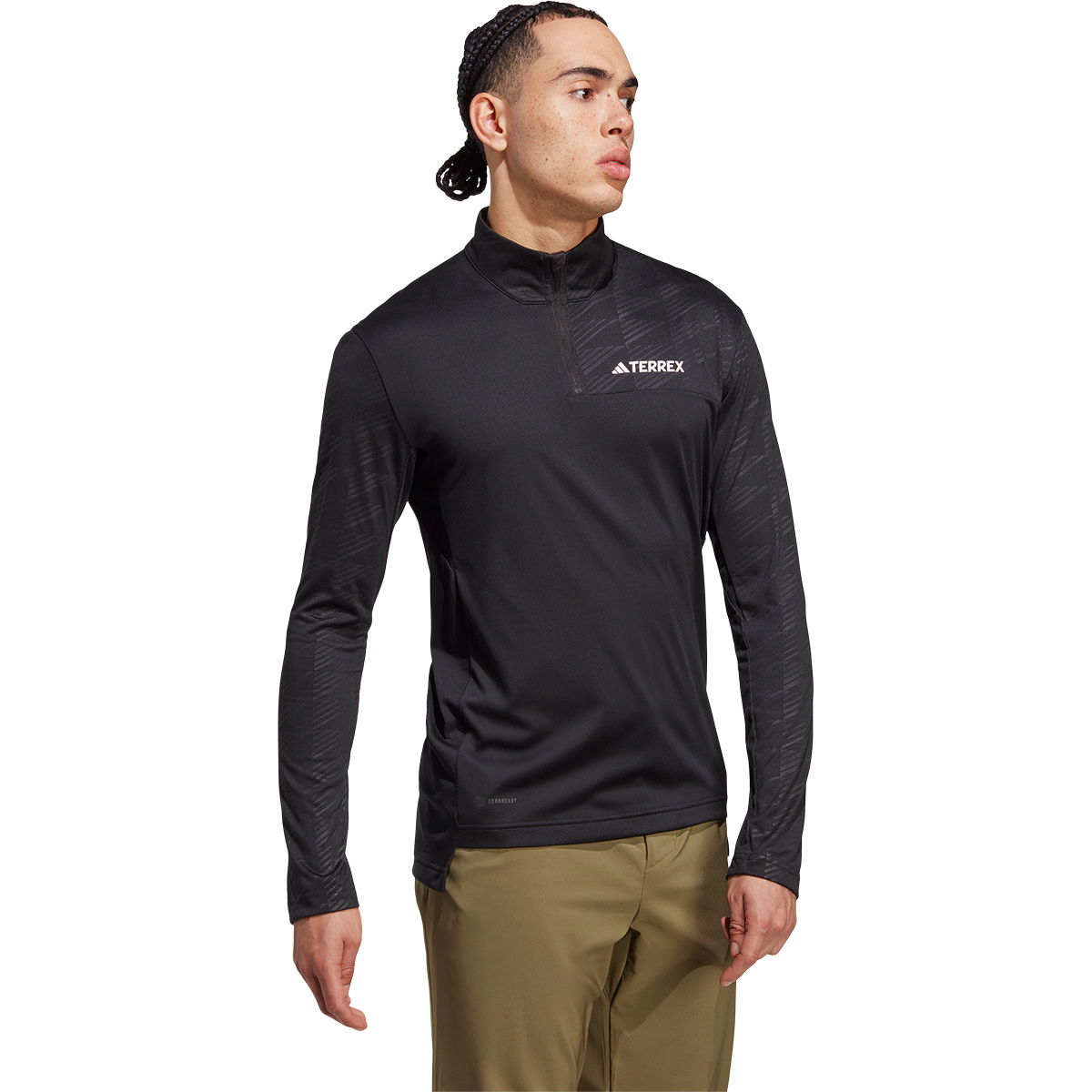 adidas Terrex Multi 1/2 Zip Langærmet T-shirt Herre