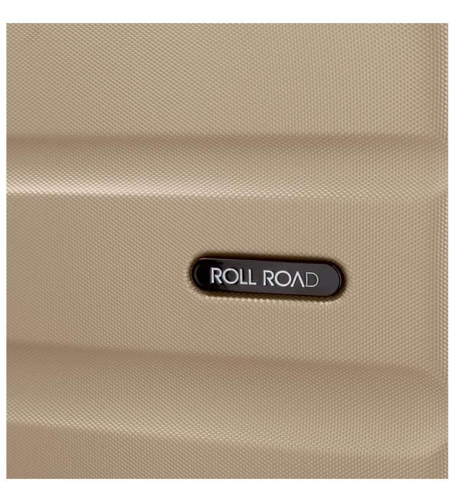 Mala rígida grande Roll Road 75cm Roll Road Flex Champagne