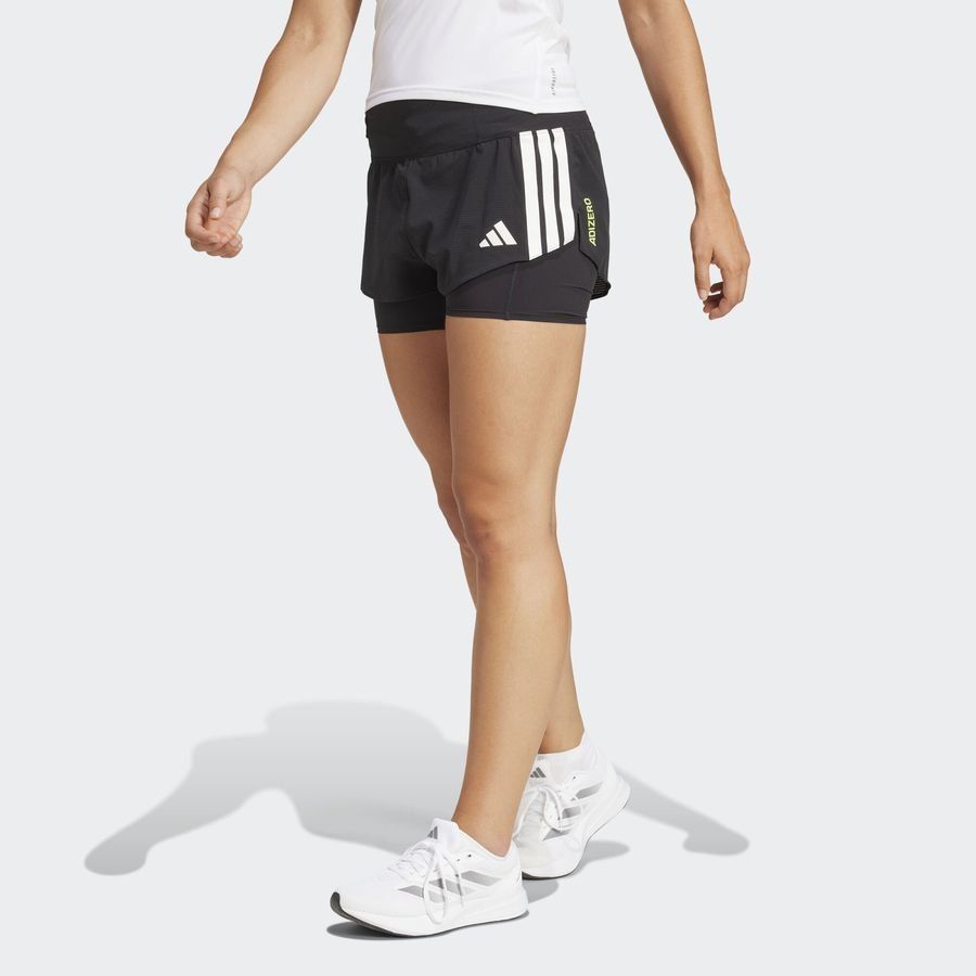 Adidas Short poche gel 2 en 1 Adizero Running
