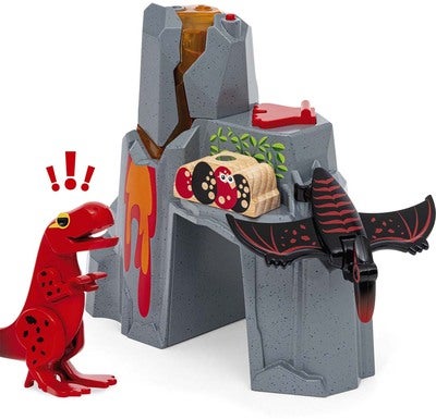 BRIO World 36092 Vulkanutbrudd med Dinosaur